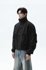 Lightweight Down Stand Collar Puffer