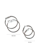 One Touch Hoop Earring