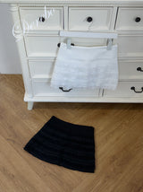 French mini frill skirt