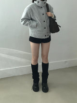 Prim high-neck jacket (2 colors)