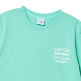 25SS MIX TYPE GRAPHICS SHORT SLEEVE T-SHIRT EMERALD GREEN