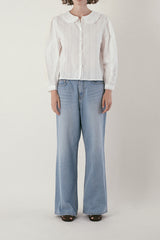 Light washing denim