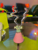 Kitsch cubic snake ornamental hairpin_2