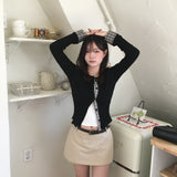basic mini skirt pants