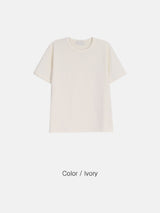 [1+1] LMN Vネッククロップドマッスルフィットショートスリーブ (5 colors)