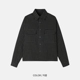 マーククロッピードチェッカードシャツ (3color)
