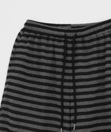 [B-BASIC] Stripe Banding Pants
