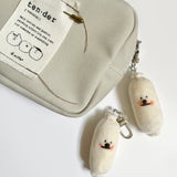 Sausage Bichon Keyring