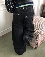 モエンバルーンワイドロングパンツ