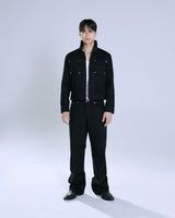 SEMI WIDE PANTS BLACK