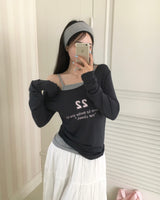 [MADE] Nard, see-through lettering T-shirt