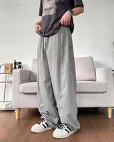Side Snap Nylon Balloon Pants