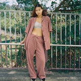 INDI PINK KNIT PANTS