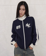 ホース CL ジップアップ (navy)