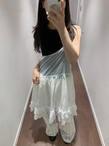 ミルキーアップリケロングパンツ (1color)