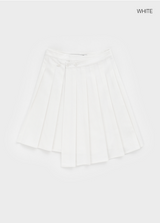 [MADE] Daruru Cotton Pleated Wrap Skirt
