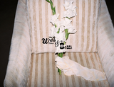 [Webhouse x BOMI] Sunny Blossom Blur Scarf Dress - Yellow