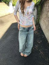 アニー フラワー Tシャツ