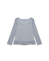 Double Frill T-shirt (Grey)
