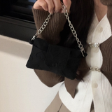 ハートチェーンウォレットバッグ_ワイド (3color)