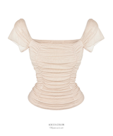 Rosie Shirring Top (3color)