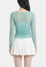 Noria Sheer Lace Tee