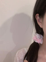 プリンセスリボンシュシュ（ヘアシュシュ） - ホワイト