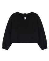 Vネックストリングシャツ - Black