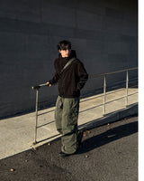 Bio unbalanced corduroy warmer jacket
