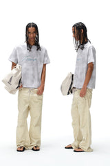 Distressed Painted Cotton Tee