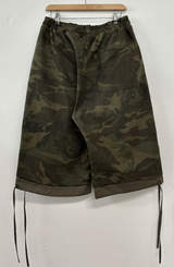 STRAP🪢 MILITARY CAMOUFLAGE PARACHUTE BERMUDA 🩶🖤💚2COLOR
