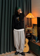 Essential One-Tuck wide pants 3COLOR