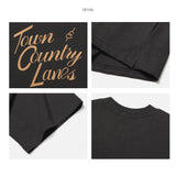 オーバフィットカントリーハイデンシティハーフTシャツ