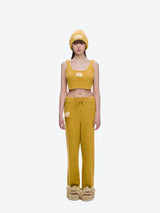 13DE MARZO Embroidered Plush Top