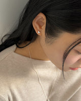 ソルベハートピアス (シルバー)