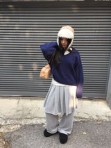 ティーンピーチプリーツスカートパンツ (2 Colors)