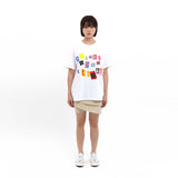 ステッカーパックTシャツ (WHITE)