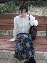 alpa cable cardigan