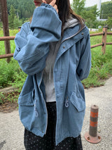 Vintage Washed Field Jacket Jumper (3c)