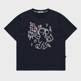 イットイズタイムトゥハッピーハーフスリーブTシャツ