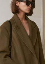 WOOL DOUBLE OVERCOAT