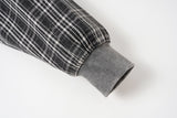 Viona Check Patch Zip Hoodie
