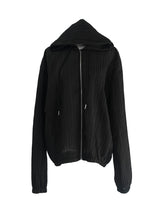 [unisex] サマークールシースルーフードジップアップ (2color)