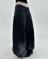 GRADIENT + BALLOON + CARGO DENIM🖤🤍🩶