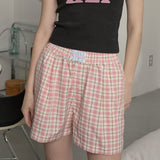 Check boxer shorts