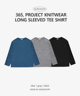 365 プロジェクトニット長袖Tシャツ / 3色