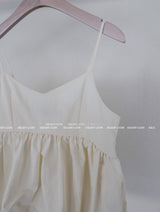 Balloon Pumpkin Bustier Blouse