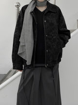 Dion Tie-Dye Leather Jumper