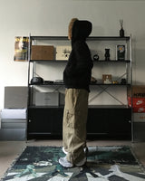 [Fleece] OW ラクーンフーデッドジップアップ (2C)