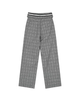 フォールドオーバーワイドスラックス _ GREY
